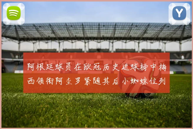 阿根廷球员在欧冠历史进球榜中梅西领衔阿圭罗紧随其后小蜘蛛位列第七